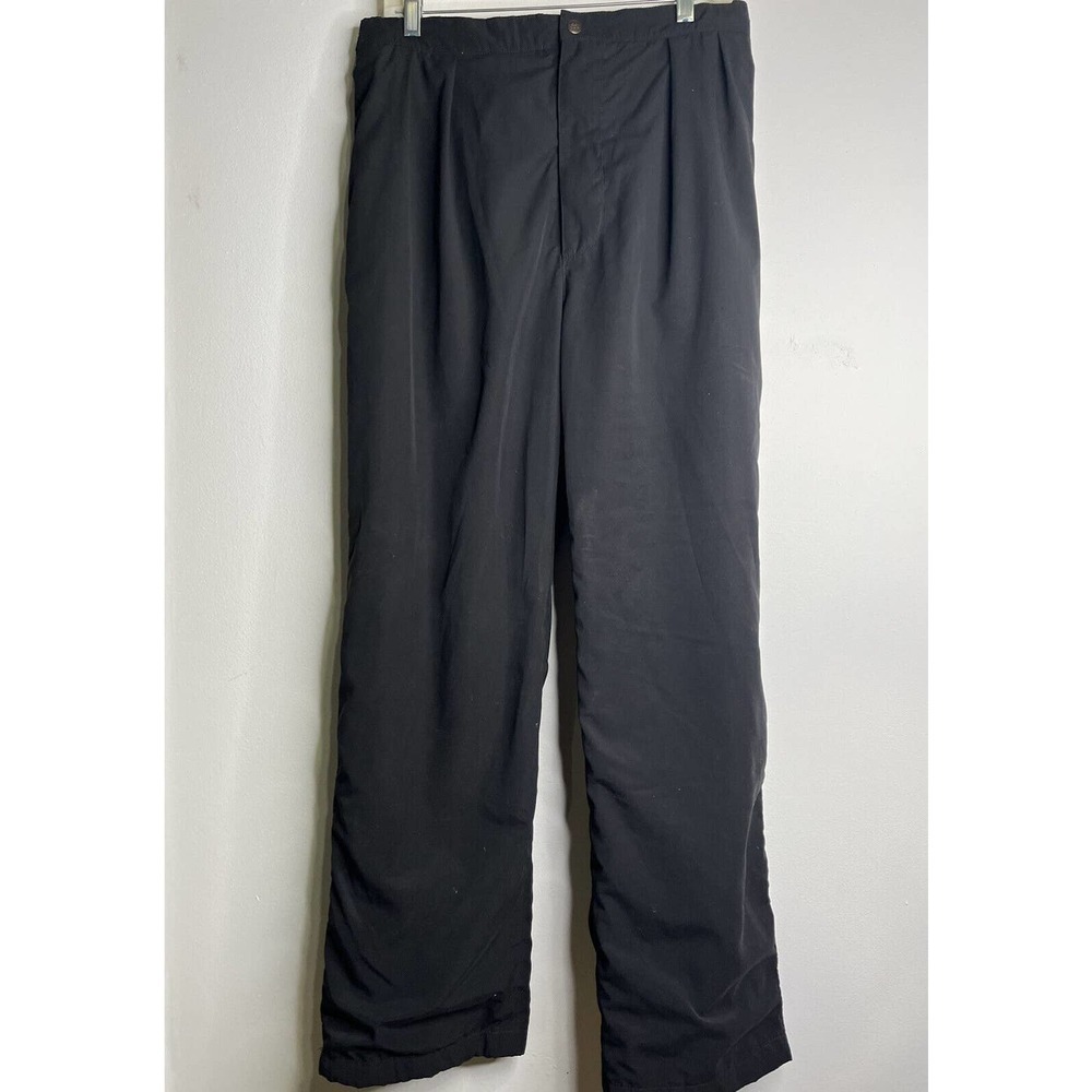 TOURNEY Gore Tex Waterproof Golf Pants Large Wind Proof Breathable Black